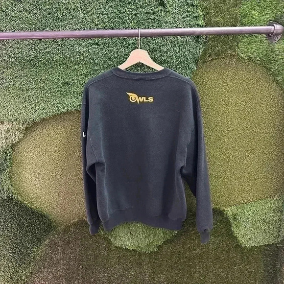 Vintage Russell Athletic KSS Spellout Black Crewneck  Medium - Picture 2 of 7